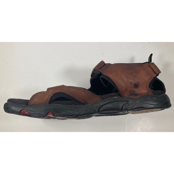 ECCO Receptor Hiking Sport Walking Sandals Tan Leather Mens Size 12 EU 46 main image 8